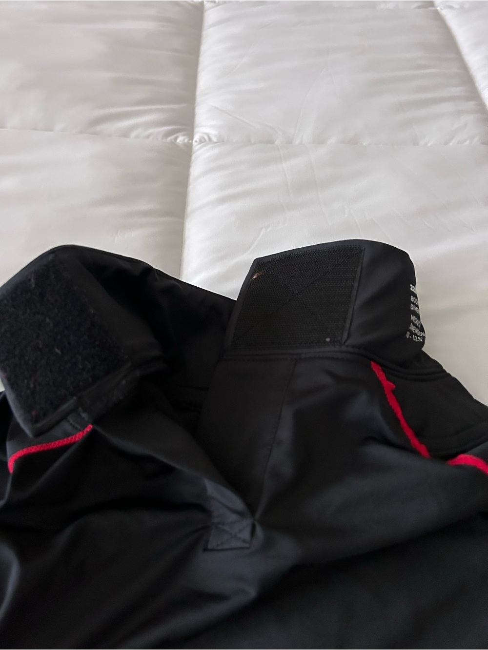 CCM Black Long Sleeve under layer with neck Guard-never worn - Picture 6 of 6